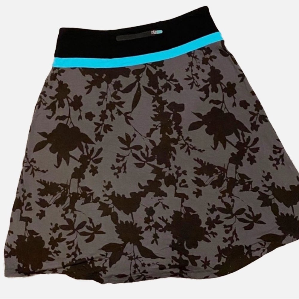 Dakini Black Gray Skirt
